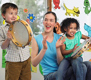 Kids and music