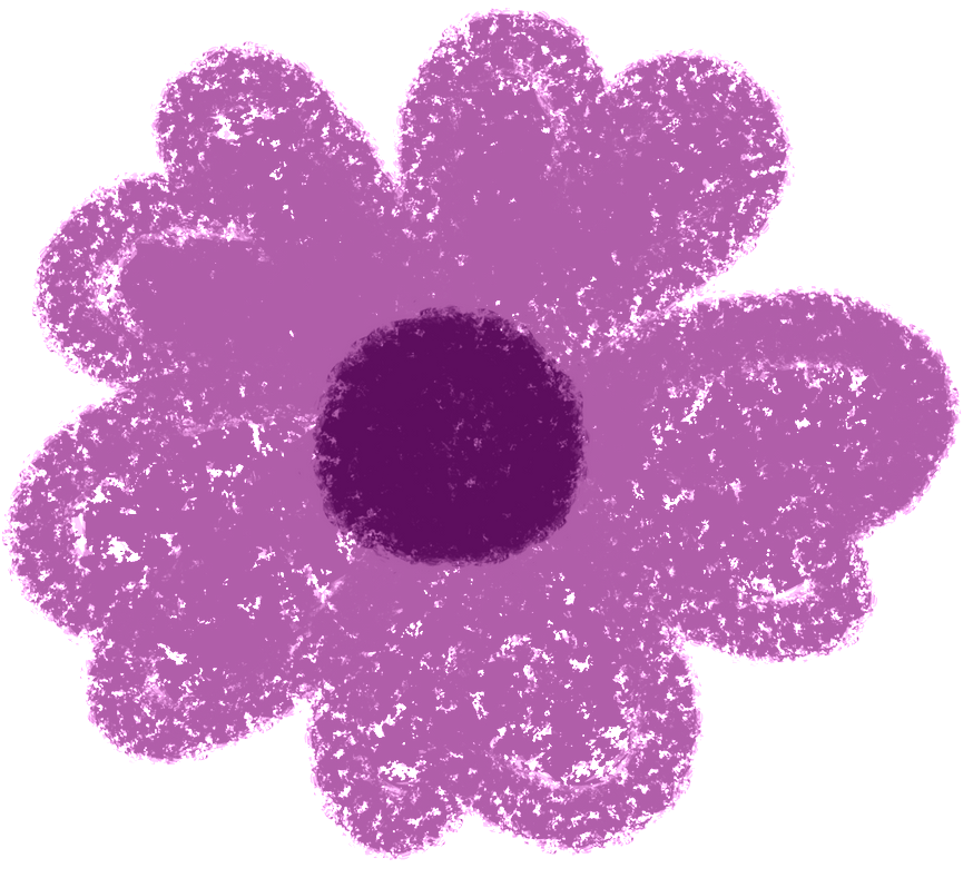 violet flower ill